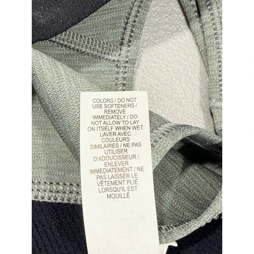 Nike Sports Bra Womens Medium Grey Heather Swoosh Racerback gym running